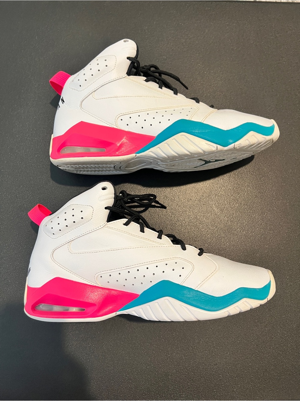 Air Jordan Lift Off White Turbo Green Leather Mens 10